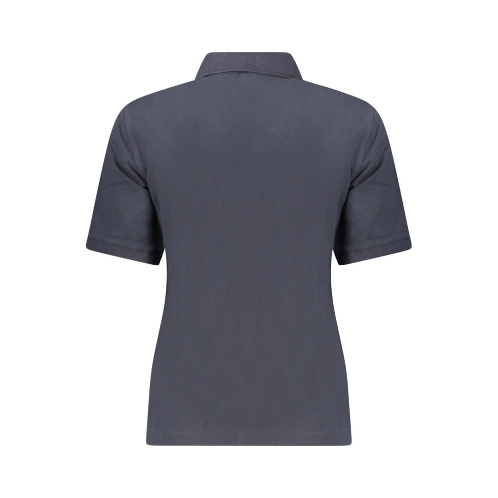 K-WAY Blue Cotton Women Polo Shirt -   -  K-WAY.