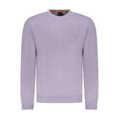 Hugo Boss Purple Cotton Sweater -   -  Hugo Boss.