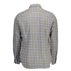 U.S. POLO ASSN. Blue Cotton Men Shirt -   -  U.S. POLO ASSN..