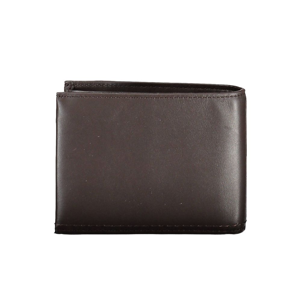 Calvin Klein Brown Leather Men Wallet -  Leather Wallet for Men -  Calvin Klein.