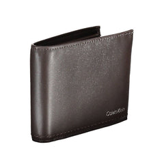 Calvin Klein Brown Leather Men Wallet -  Leather Wallet for Men -  Calvin Klein.