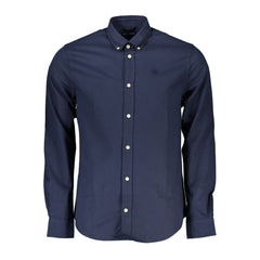North Sails Blue Cotton Men Shirt -   -  North Sails.