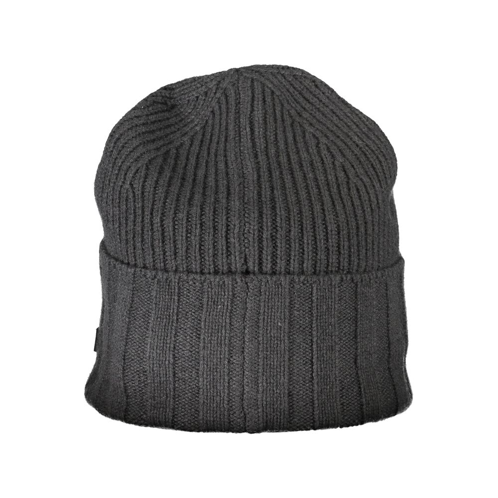 Calvin Klein Elegant Contrast Detail Gray Hat -   -  Calvin Klein.