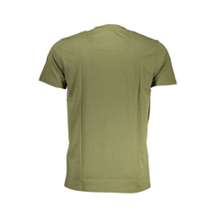 Cavalli Class Green Cotton T-Shirt -   -  Cavalli Class.