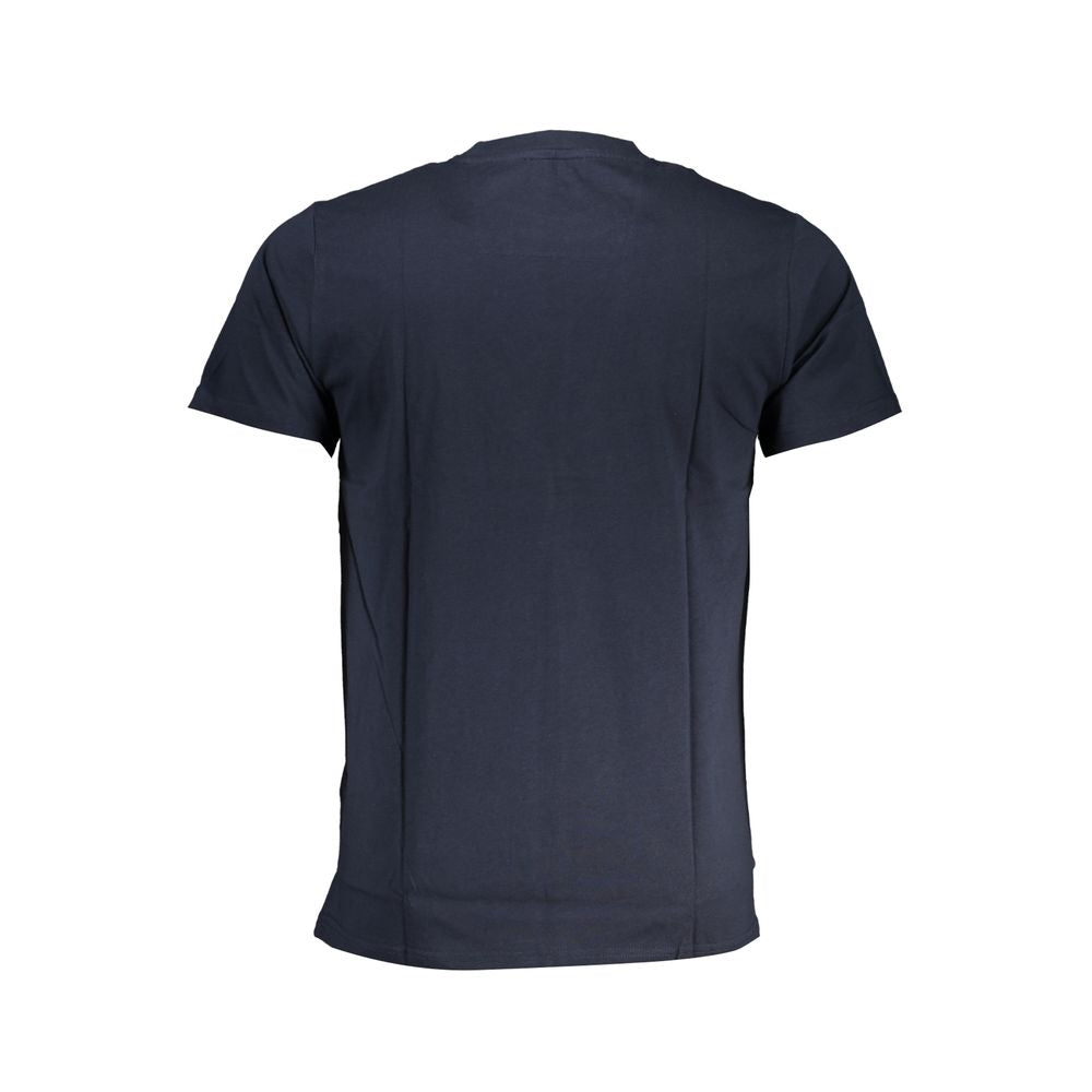Cavalli Class Blue Cotton T-Shirt -   -  Cavalli Class.