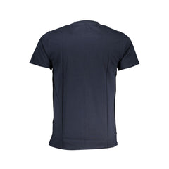 Cavalli Class Blue Cotton T-Shirt -   -  Cavalli Class.