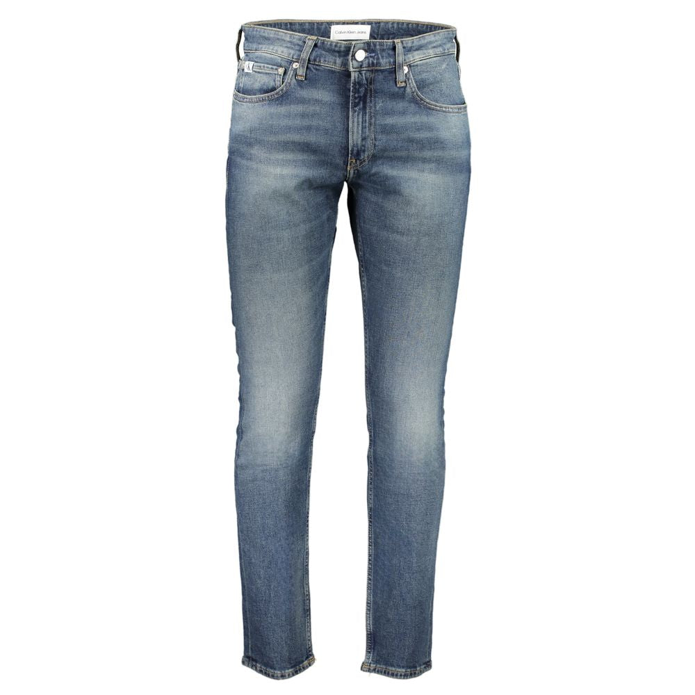 Calvin Klein Blue Cotton Jeans & Pant -   -  Calvin Klein.