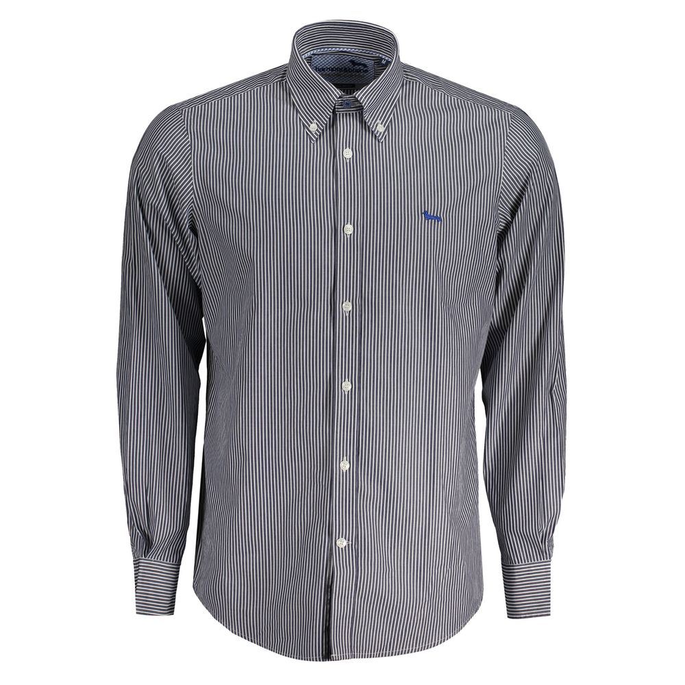 Harmont & Blaine Blue Cotton Shirt -   -  Harmont & Blaine.