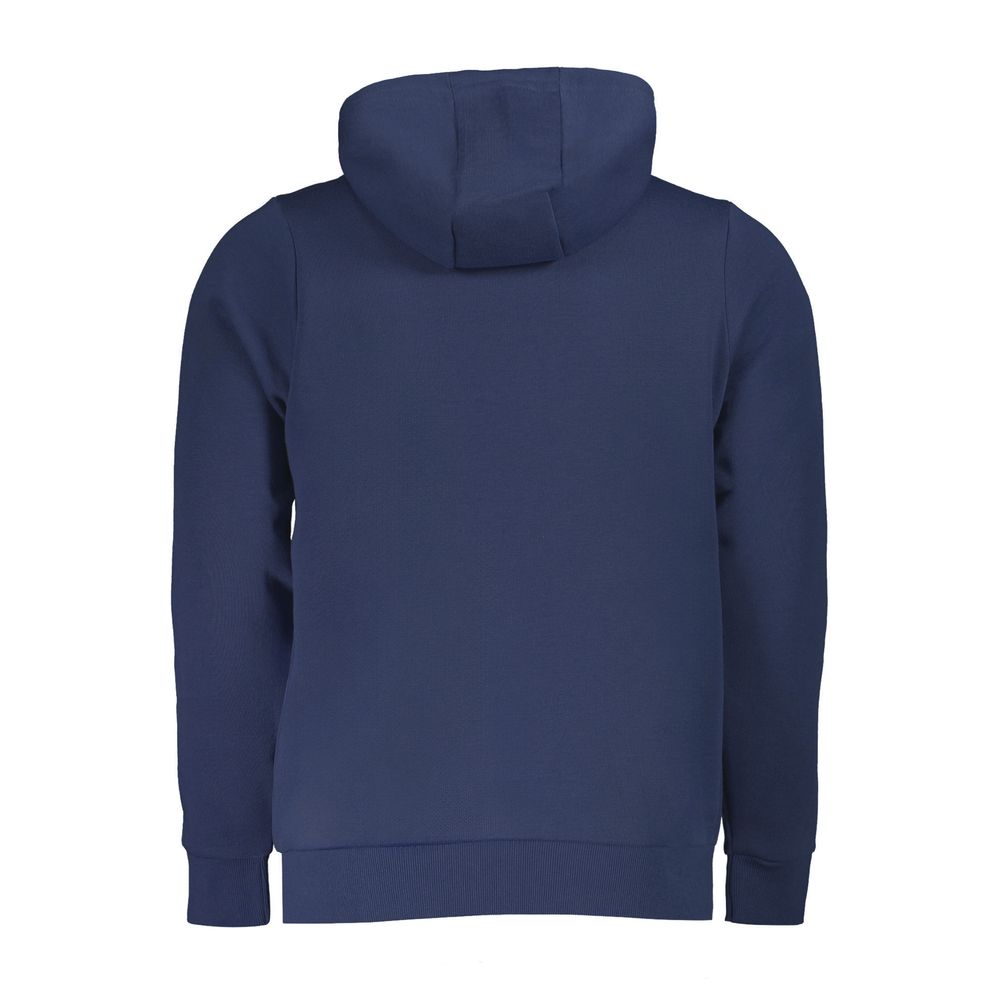 Norway 1963 Blue Cotton Men Hooded Sweater -   -  Norway 1963.
