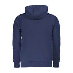 Norway 1963 Blue Cotton Men Hooded Sweater -   -  Norway 1963.