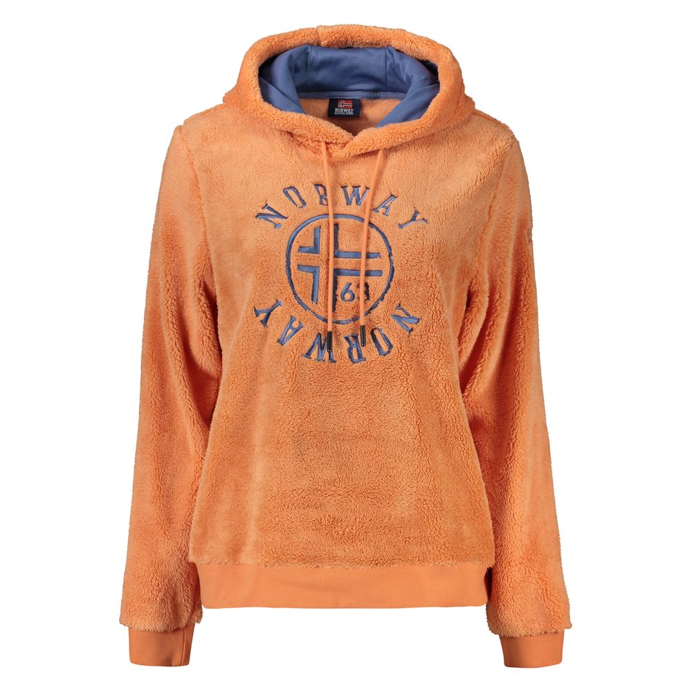 Norway 1963 Orange Polyester Women Sweater -   -  Norway 1963.