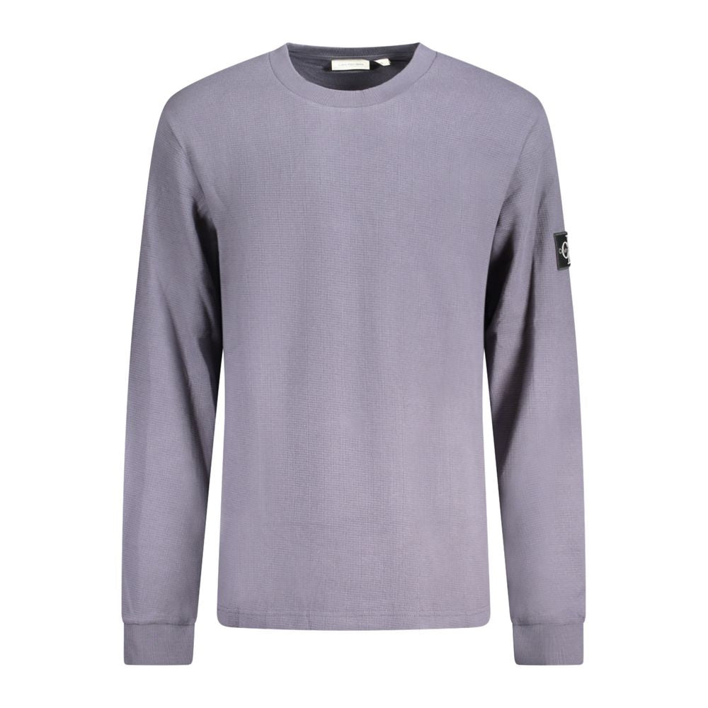 Calvin Klein Blue Cotton Men Sweater -   -  Calvin Klein.