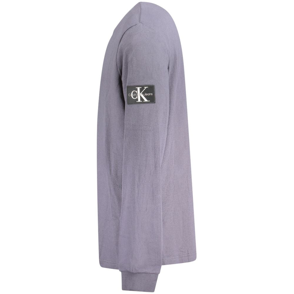 Calvin Klein Blue Cotton Men Sweater -   -  Calvin Klein.