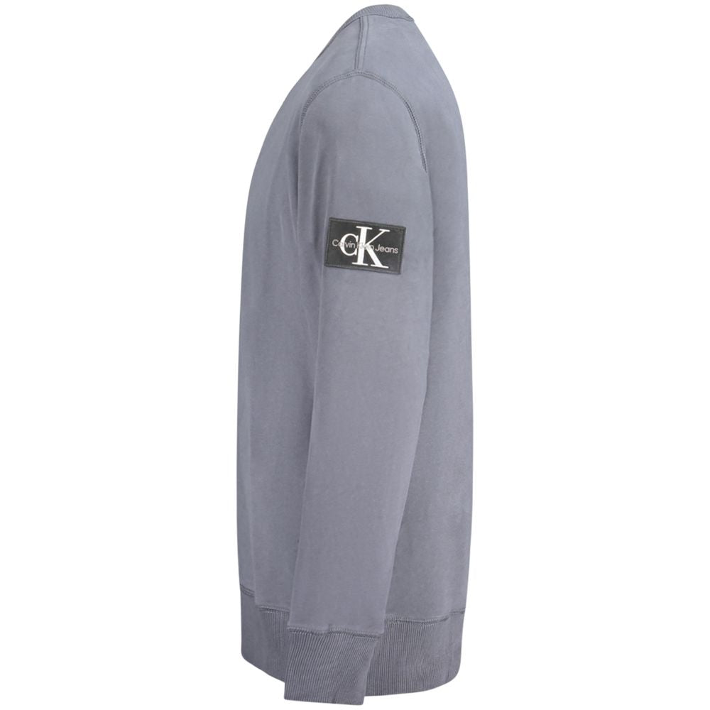 Calvin Klein Blue Cotton Men Sweater -   -  Calvin Klein.