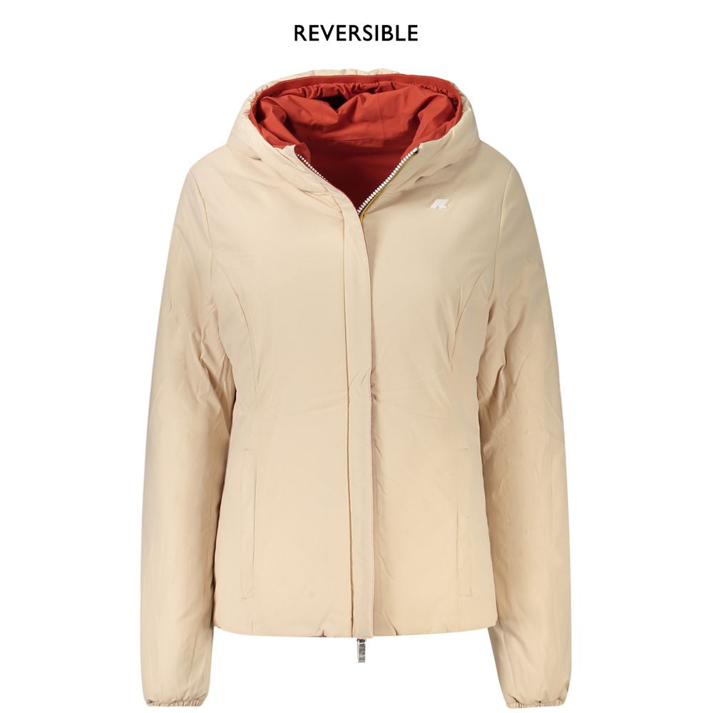 K-WAY Red Nylon Women Jacket -   -  K-WAY.