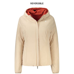 K-WAY Red Nylon Women Jacket -   -  K-WAY.