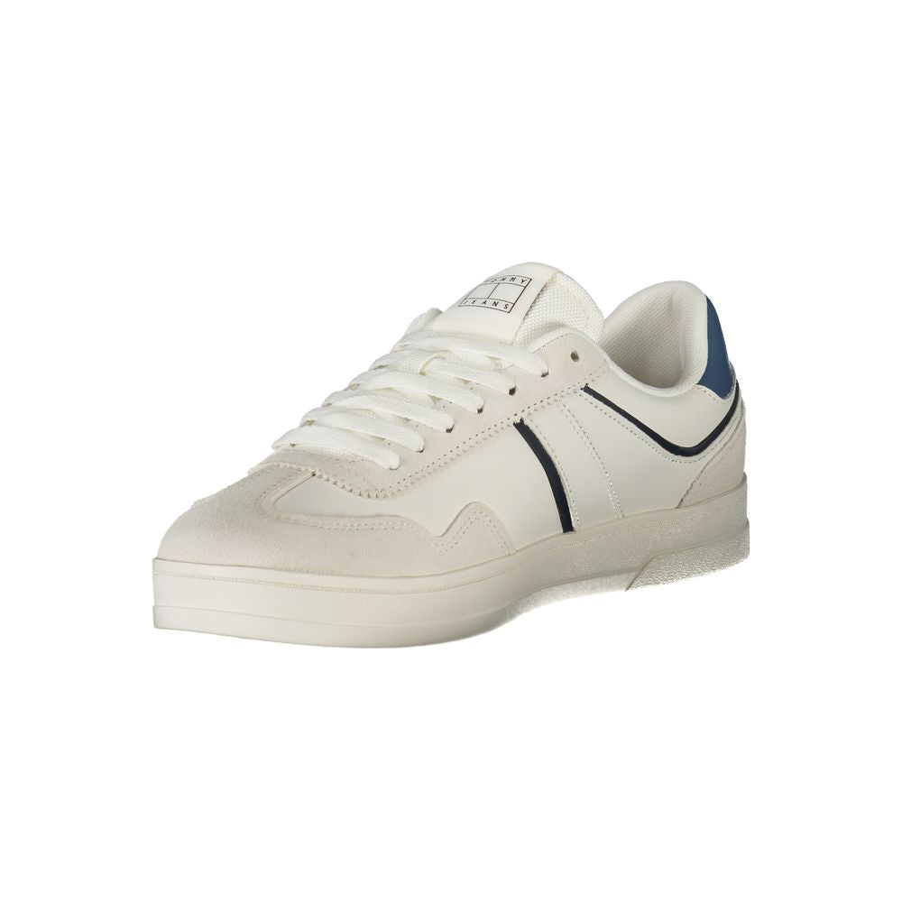 Tommy Hilfiger White Polyethylene Men Sneaker -   -  Tommy Hilfiger.