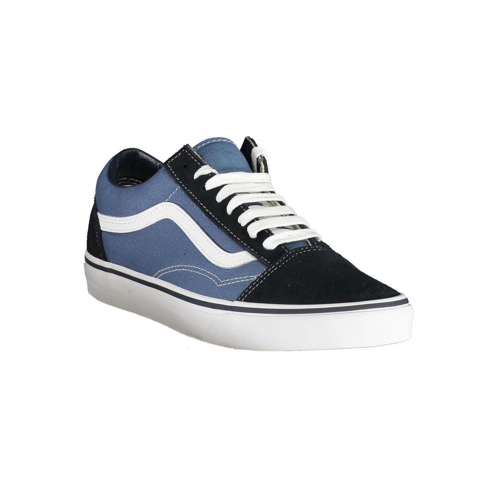 Vans Blue Leather Men Sneaker -   -  Vans.
