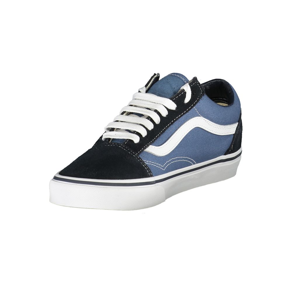 Vans Blue Leather Men Sneaker -   -  Vans.