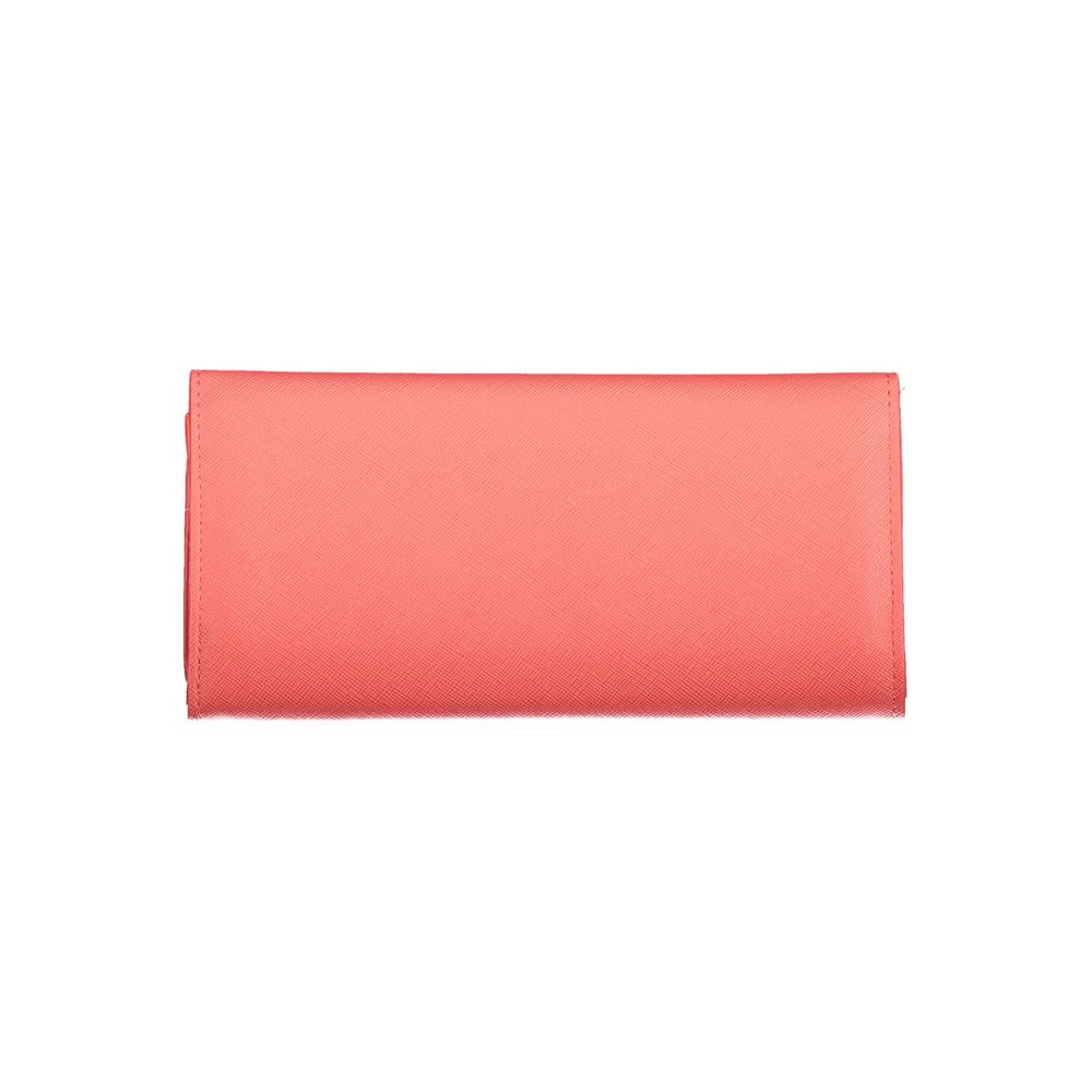 Mario Valentino Pink Polyethylene Wallet -   -  Mario Valentino.