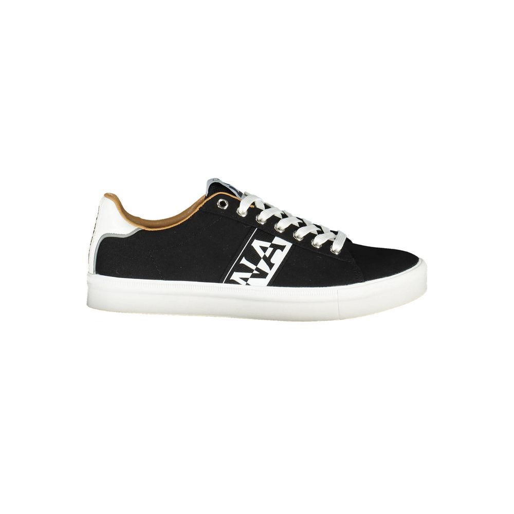 Napapijri Black Polyester Men Sneaker -   -  Napapijri.
