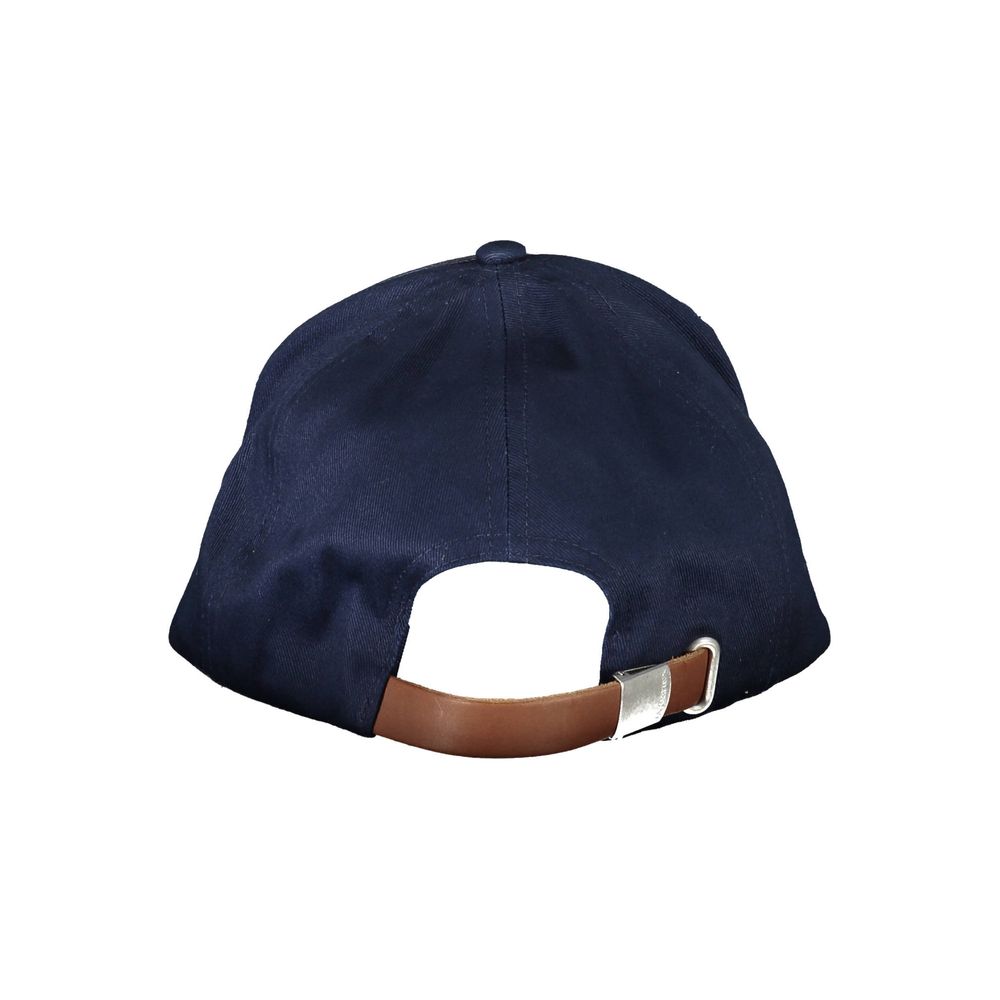 La Martina Blue Cotton Men Cap -   -  La Martina.