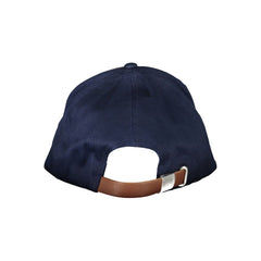 La Martina Blue Cotton Men Cap -   -  La Martina.