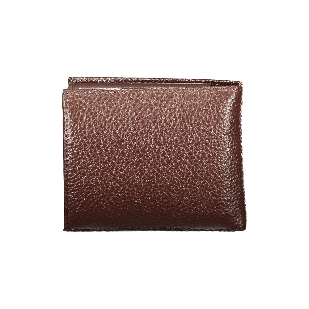 Tommy Hilfiger Elegant Brown Leather Bifold Wallet -  Wallets for Men -  Tommy Hilfiger.