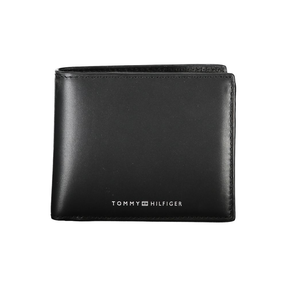Tommy Hilfiger Sleek Black Leather Wallet for the Modern Man -  Wallets for Men -  Tommy Hilfiger.