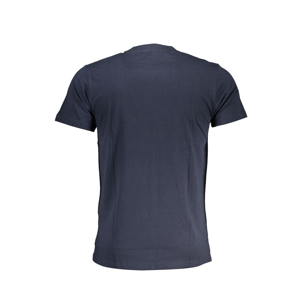 Cavalli Class Blue Cotton T-Shirt -   -  Cavalli Class.