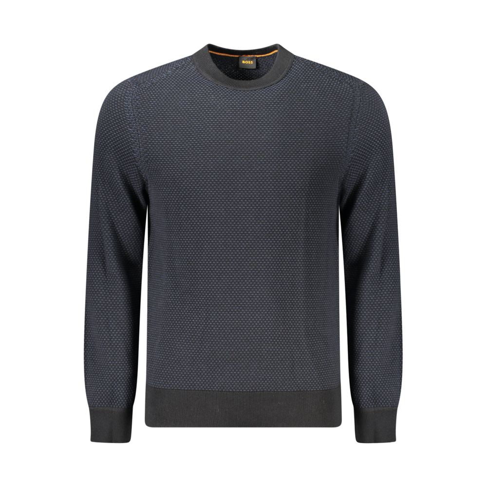 Hugo Boss Black Cotton Men Sweater -   -  Hugo Boss.
