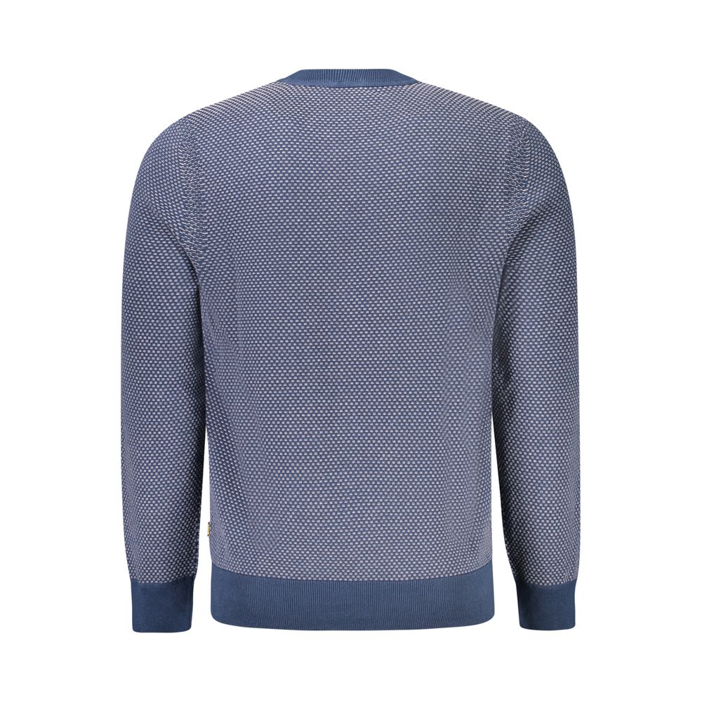 Hugo Boss Blue Cotton Men Sweater -   -  Hugo Boss.