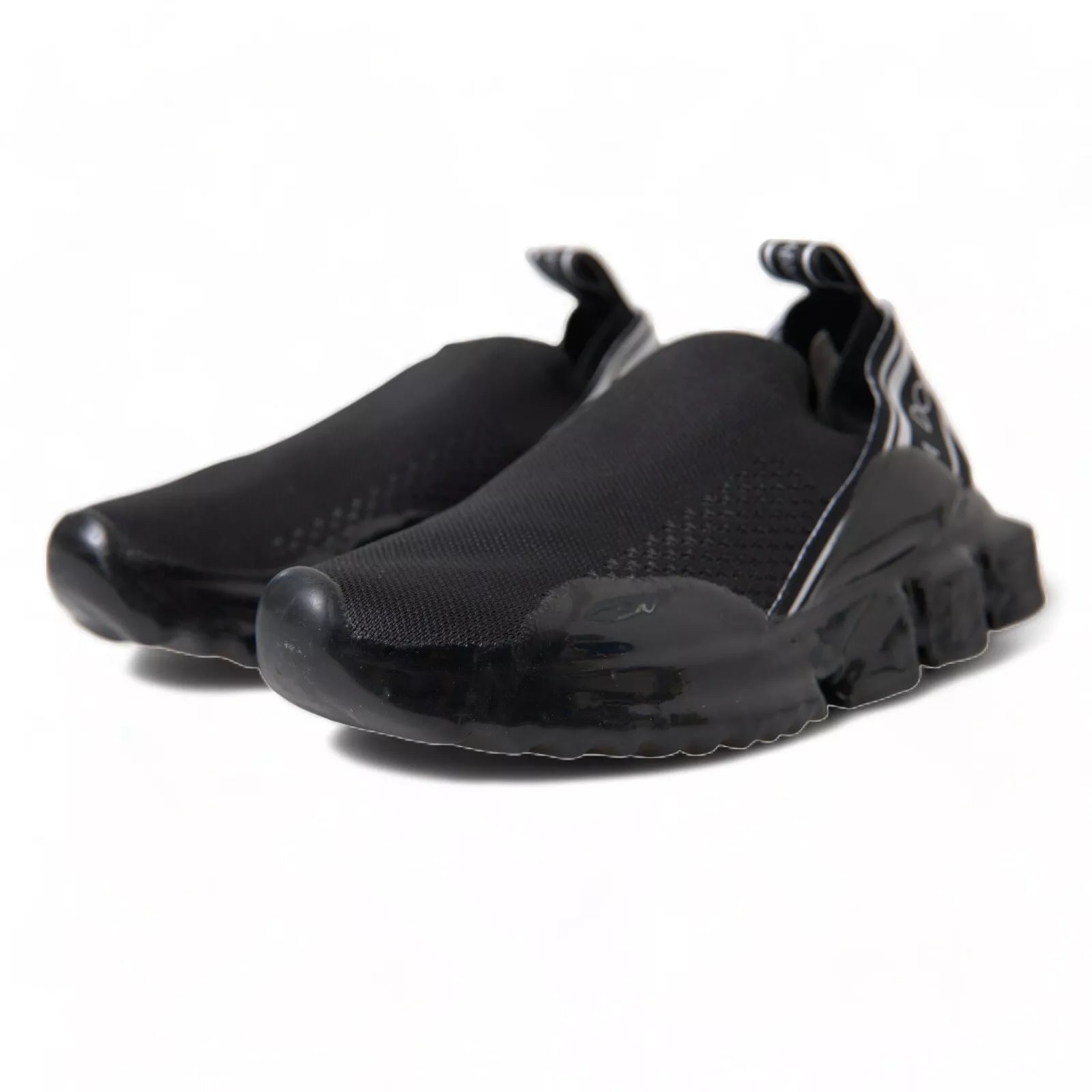 Dolce & Gabbana Black Sorrento Slip On Low Top Sneakers -   -  Dolce & Gabbana.