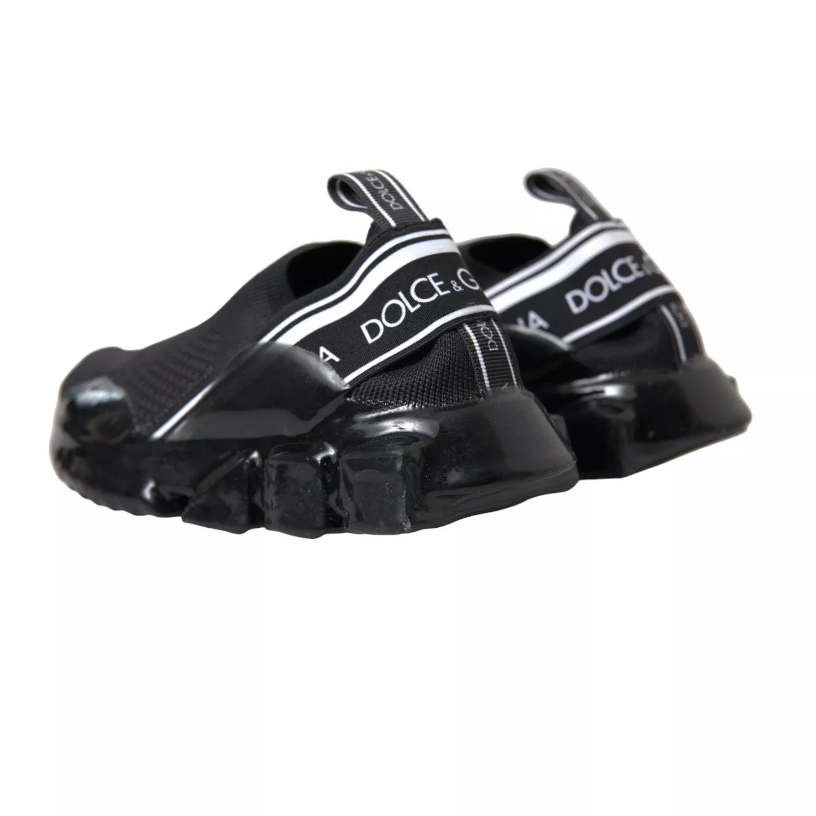 Dolce & Gabbana Black Sorrento Slip On Low Top Sneakers -   -  Dolce & Gabbana.