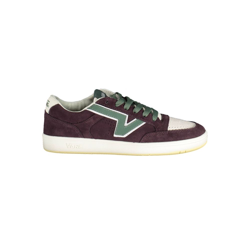 Vans Purple Leather Men Sneaker -   -  Vans.