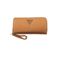 Guess Jeans Chic Brown Polyethylene Wallet with Coin Purse -   -  Guess Jeans.