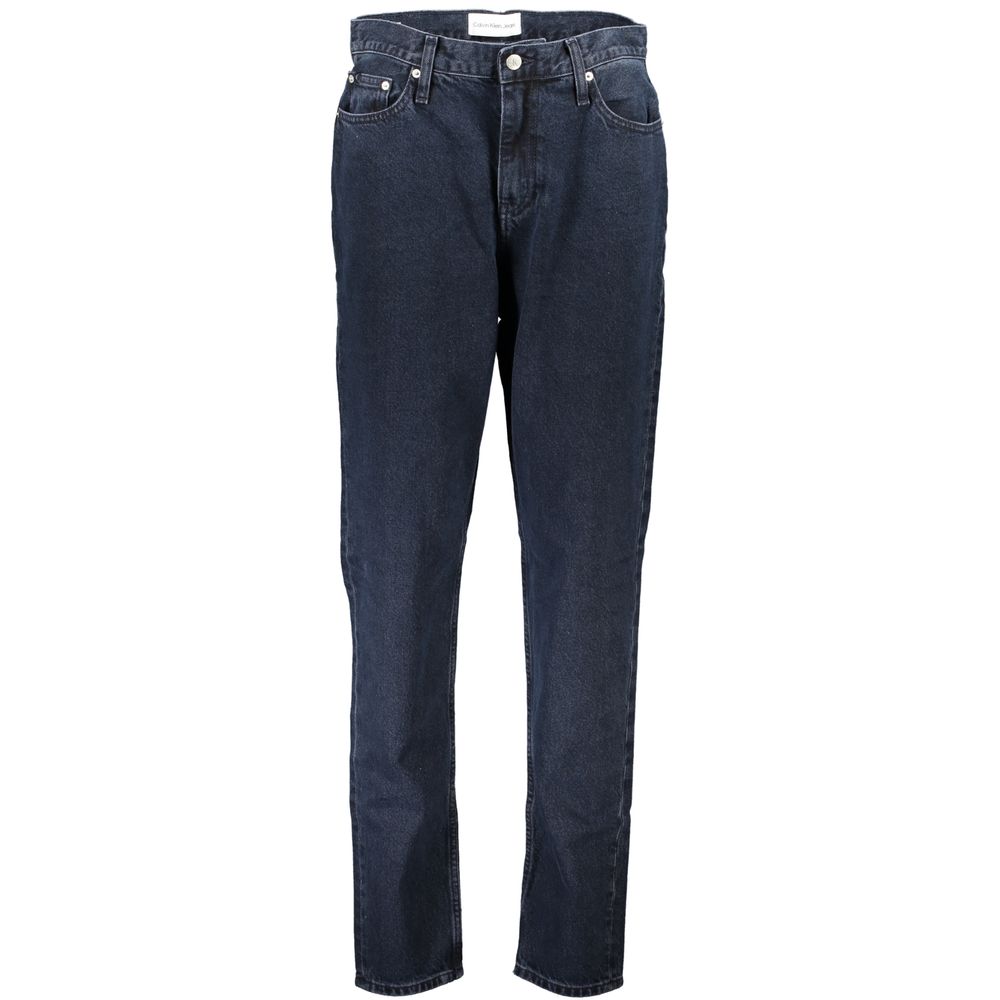 Calvin Klein - High-Rise Recycled Cotton Mom Jeans - Blue Calvin Klein