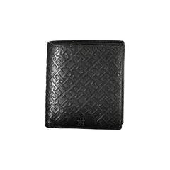 Tommy Hilfiger Sleek Black Leather Dual-Compartment Wallet -  Wallets for Men -  Tommy Hilfiger.