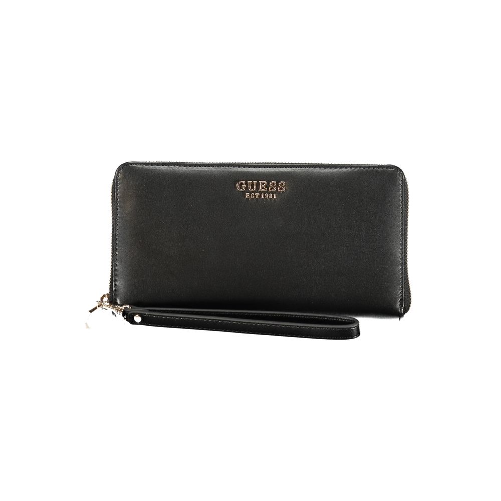 Guess Jeans Black Polyethylene Wallet -   -  Guess Jeans.