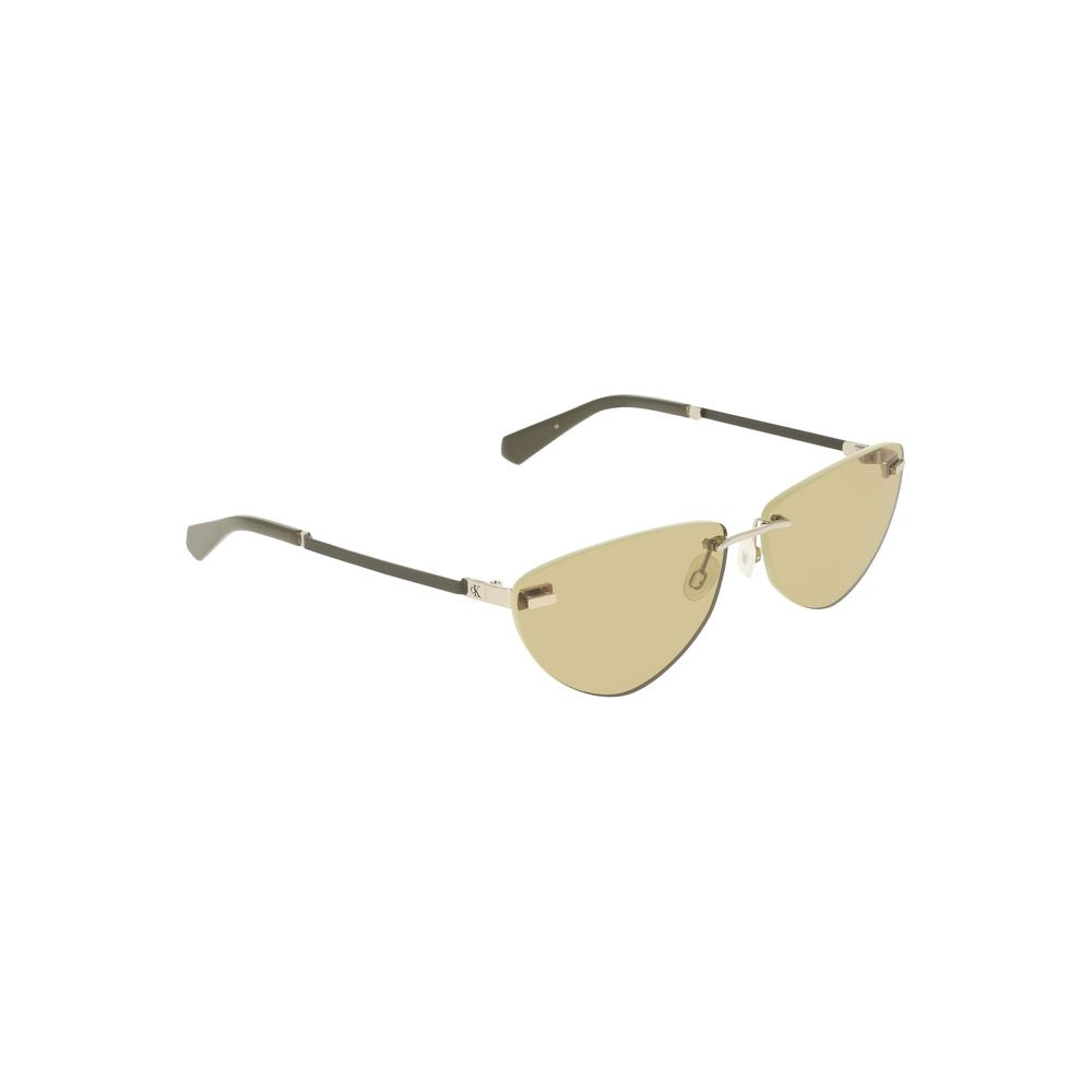 Calvin Klein Green Metal Women Sunglass -   -  Calvin Klein.