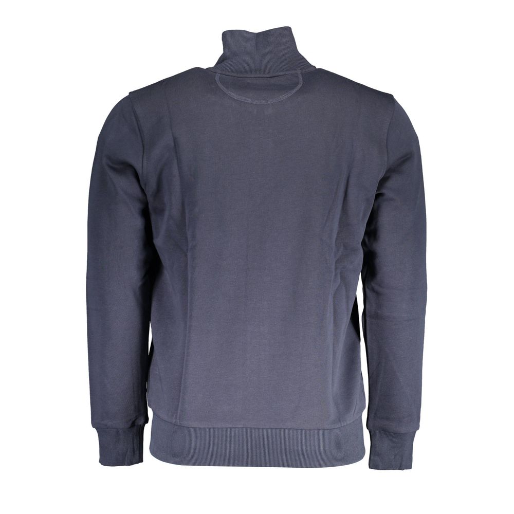 La Martina Blue Cotton Men Sweater -   -  La Martina.