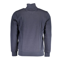 La Martina Blue Cotton Men Sweater -   -  La Martina.