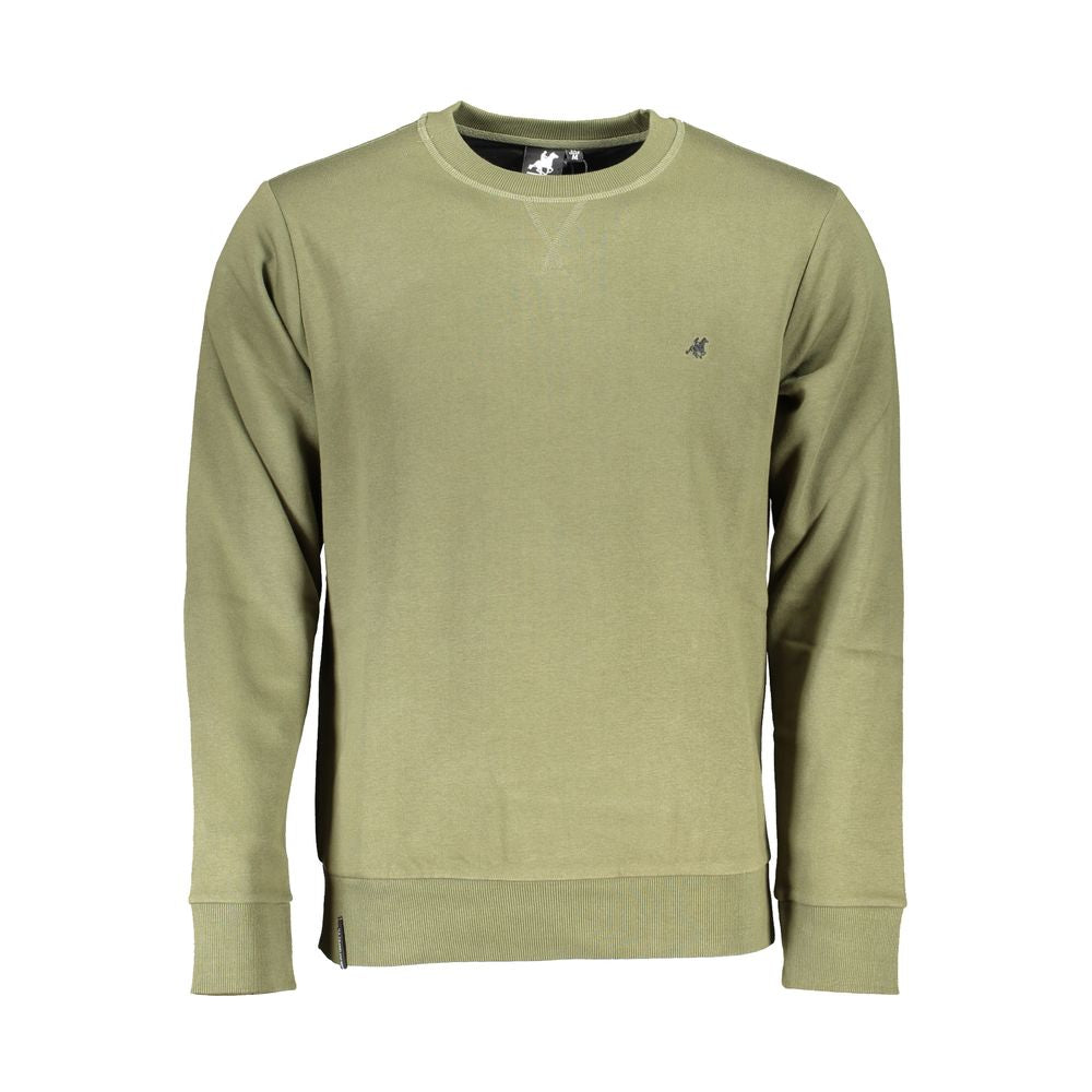 U.S. Grand Polo Green Cotton Sweater -   -  U.S. Grand Polo.