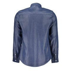 North Sails Blue Lyocell Shirt -   -  North Sails.