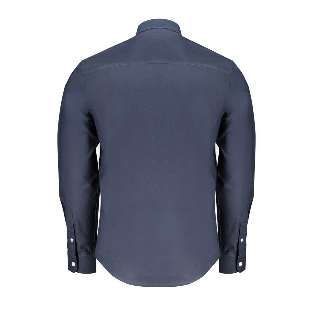 North Sails Blue Cotton Shirt -   -  North Sails.