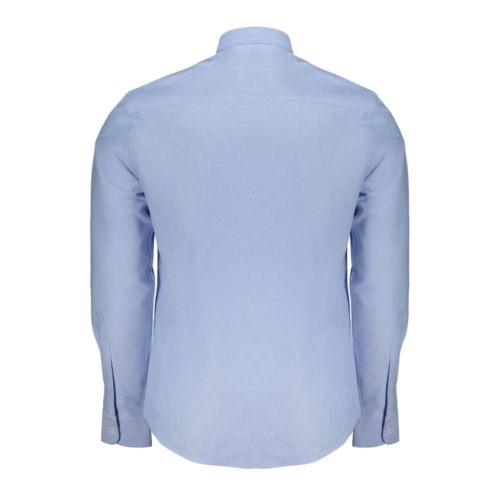 North Sails Light Blue Cotton Men Shirt -   -  North Sails.