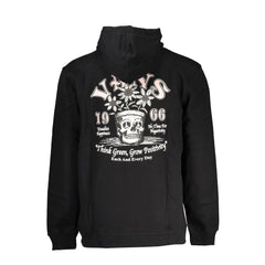 Vans Sleek Fleece Hooded Sweatshirt in Black -   -  Vans.