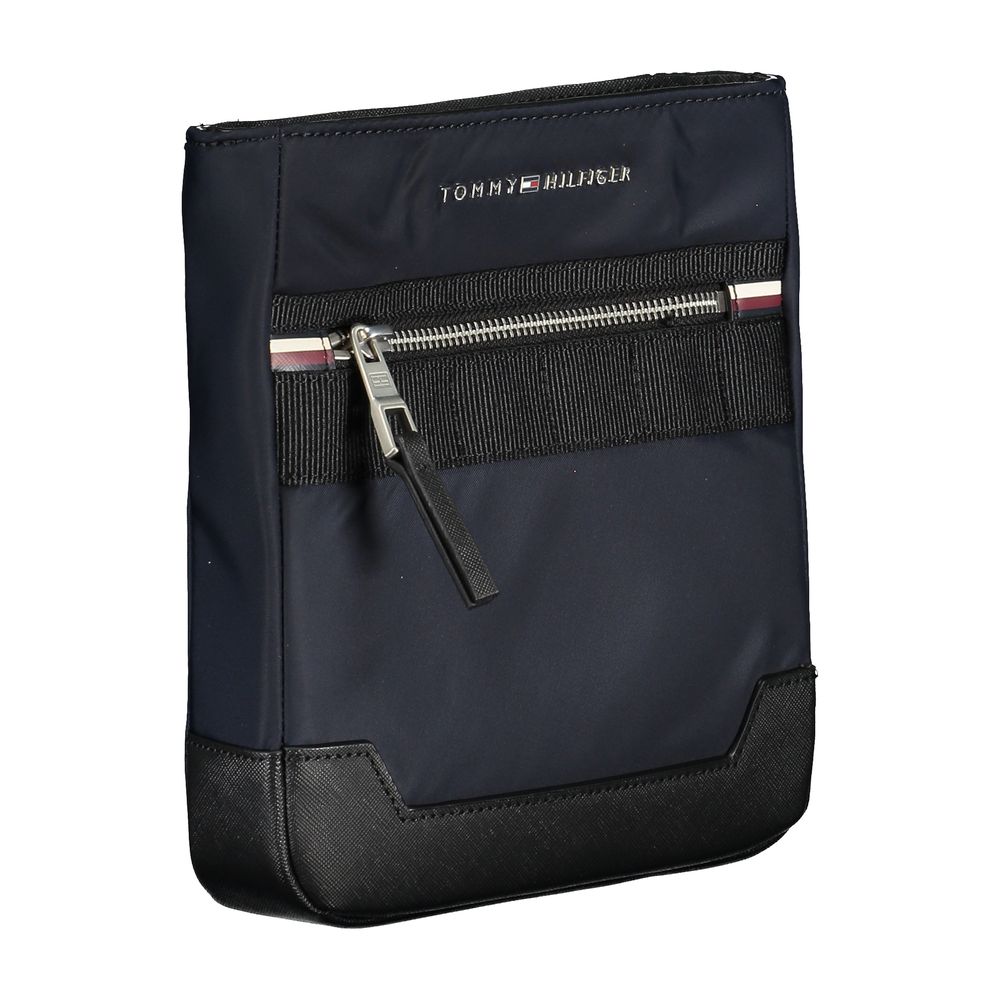 Tommy Hilfiger Sleek Blue Shoulder Bag with Contrasting Details -  Shoulder Bag for Men -  Tommy Hilfiger.