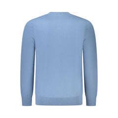 Hugo Boss Light Blue Cotton Men Sweater -   -  Hugo Boss.