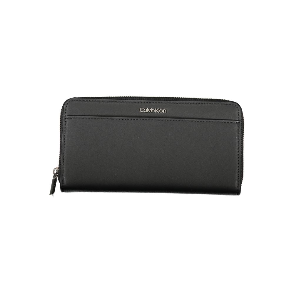 Calvin Klein - Elegant RFID Secure Zip Wallet - Black Calvin Klein
